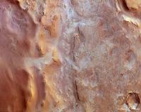 Frost-covered chaos on Mars