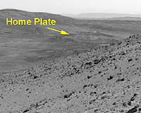 Spirit Makes Slight Progress on New Route - sol 1831-1837