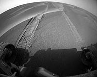 Rover Slips In Sandy Terrain
