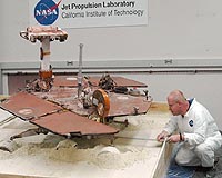 NASA works on Spirit's extraction