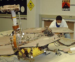 Mars Spirit Rover Facing End Of Mission Decision