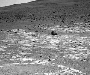 Investigating 'Coal Island' Rock Outcrop