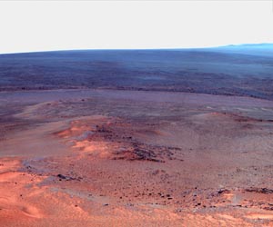 Opportunity's Eighth Anniversary View From Greeley Haven