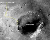 NASA Long-Lived Mars Opportunity Rover Passes 25 Miles of Driving