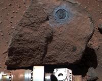 Opportunity Abrasion Tool Conducts Two Rock Grinds