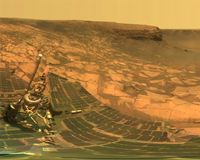 Lyell Panorama Inside Victoria Crater Mars Four Years On Mars