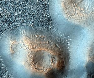 Mud Volcanoes On Mars