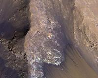 MRO imagery reveals Red Planet's stressed substrate