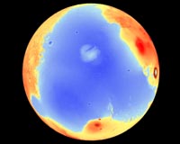 Wandering Poles May Explain Ups And Downs Of Ancient Mars Shoreline