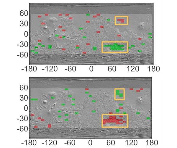 Scientists use seasons to find water for future Mars astronauts