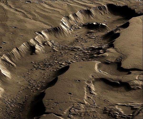 Best region for life on Mars was far below surface