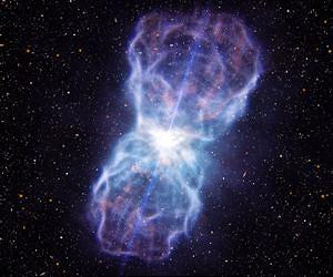 Biggest Black Hole Blast Discovered