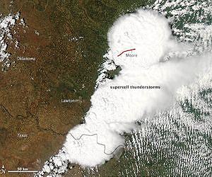Satellites See Storm System that Created Oklahoma Tornado