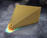 How to melt gold at room temperature