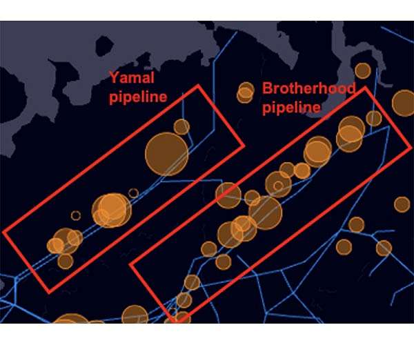 Monitoring methane emissions from gas pipelines