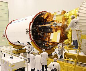 Last look at weather satellite