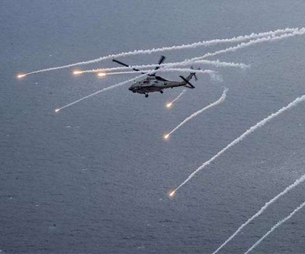 Indian navy receives its first two MH-60 helicopters