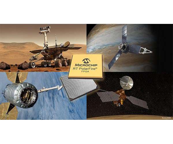 Microchip offer Low-Power Radiation-Tolerant PolarFire FPGA ahead of spaceflight qualification