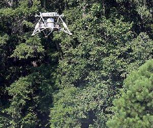 NASA's 'Mighty Eagle' Robotic Prototype Lander Flies Again at Marshall