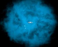 Young galaxy's halo offers clues to its growth and evolution