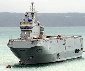 Russian minister unhappy with French warship buy