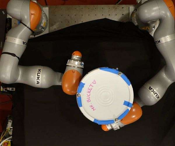 AI helps robots manipulate objects with their whole bodies