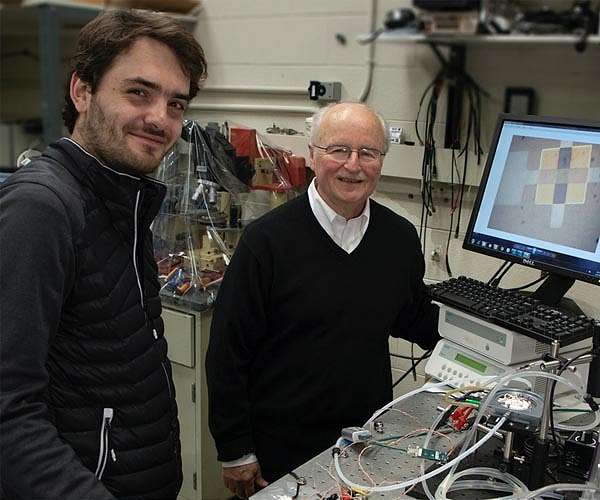 Light could boost performance of fuel cells, lithium batteries, and other devices