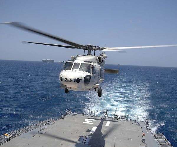 Crashed Japan navy choppers found on seabed