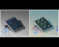Moisture-sucking gels give solar panels the chills