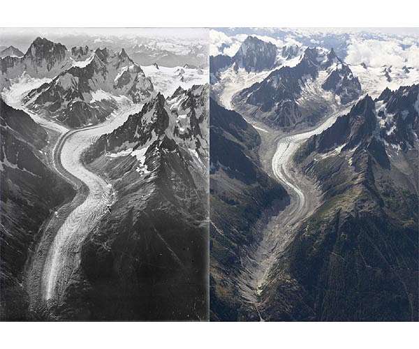 Experts eye unstable glacier within Italy's Mont Blanc