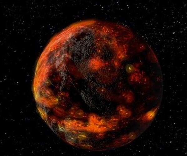 Young magmas on the came from much shallower depths