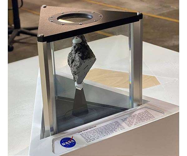 Moon rock on Joe Biden's desk raises hopes for lunar return