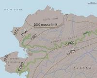 Twentieth century warming allowed moose to colonize the Alaskan tundra