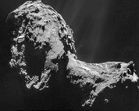 The colour-changing comet