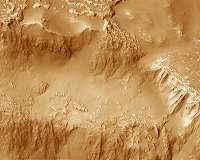 The Niagara Falls of Mars once flowed with lava