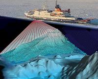 'Scars' left by icebergs record West Antarctic ice retreat
