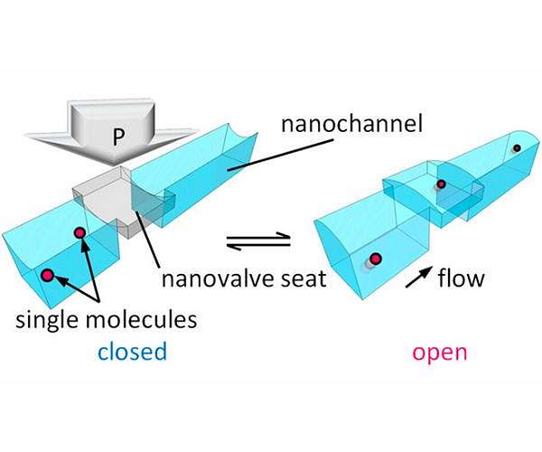 Single-molecule valve: a breakthrough in nanoscale control