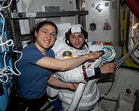 US makes history with first all-female spacewalk
