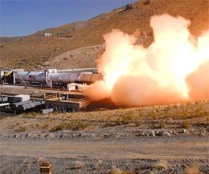 NASA And ATK Test Five-Segment Solid Rocket Motor
