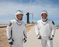 SpaceX rocket lifts off on historic private crewed flight