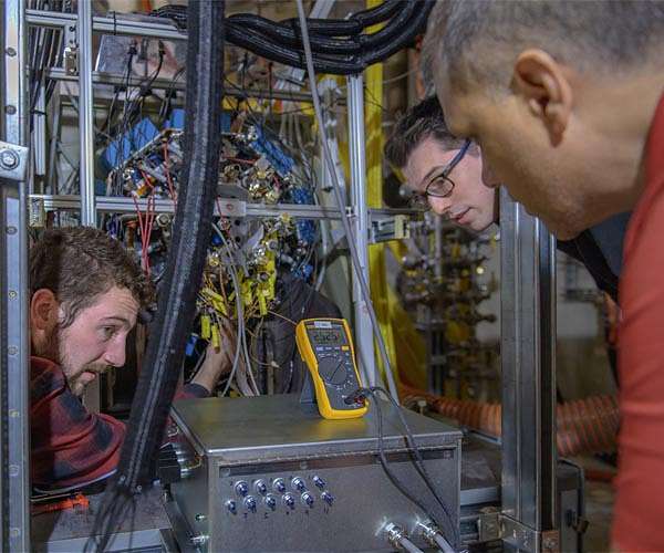 University students test futuristic flight hardware in NASA facility