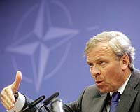 NATO says may boost defence amid Russian chill
