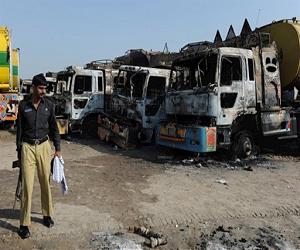 Three killed in convoy attack in Pakistan
