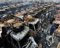 Militants destroy NATO oil tanker in Pakistan: police