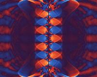 A necklace of fractional vortices