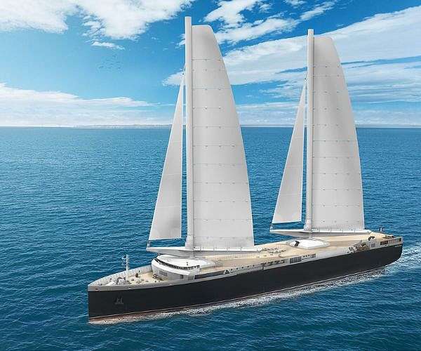 World's longest cargo sail ship launched in Turkey