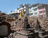 Nepal's new leader pledges to speed up quake rebuilding