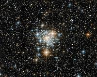 Hubble takes flight with the toucan and the cluster