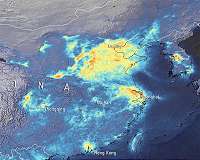COVID-19: nitrogen dioxide over China