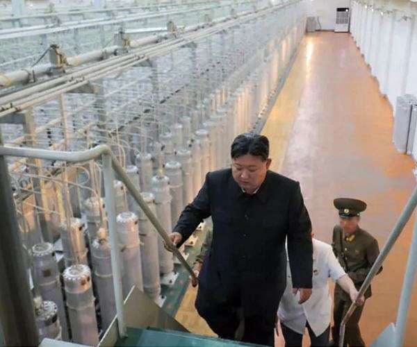 North Korea gives first look at uranium enrichment site amid nuclear weapons push